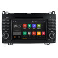 Android 5.1 / 1.6 GHz Lecteur DVD portable Car DVD GPS pour Mercedes Benz a / B 2012 Avant avec connexion WiFi Hualingan